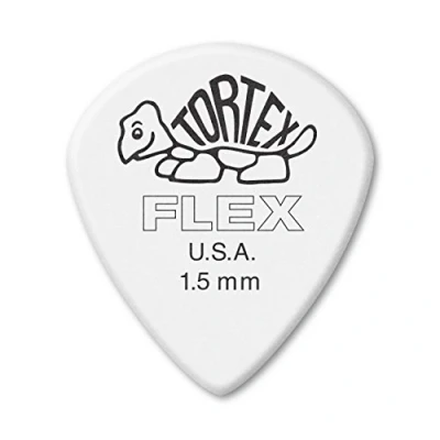 Image de Dunlop 466P150 Médiators Tortex Flex Jazz III XL 1,50mm sachet de 12