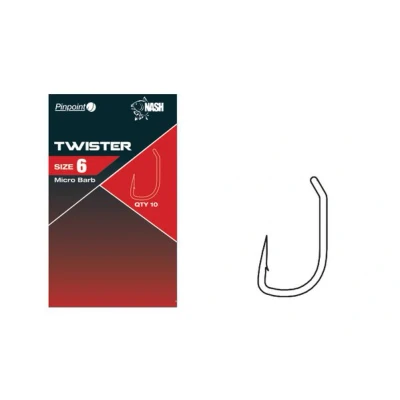 Image de Nash Twister Size 4 Hameçons carpe