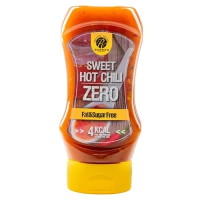Image de Rabeko Zero Sauce piment doux et piquant,1 x 350ml sans sucre peu de matières grasses produits sains à faible teneur en glucides avec moins calories pour salades