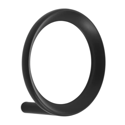 Image de Normann Copenhagen Crochet Loop medium Ø7,8 cm Noir