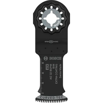 Image de Bosch 10x Lame pour Outil multifonctions PRO Multi Material AIZ 32 BSPIB (pour Bois dur, Panneaux plastifiés, Largeur mm, Professional Accessoire multifonction)