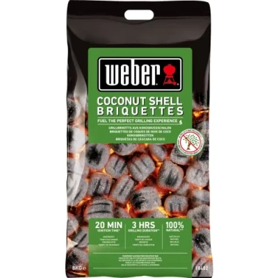 Image de Weber Briquettes De Noix Coco 8kg Noir