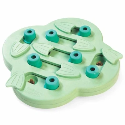 Image de Outward Hound Nina Ottosson de Puzzle pour Chiot Puppy Hide n&#039; Slide interactif/à friandises Vert