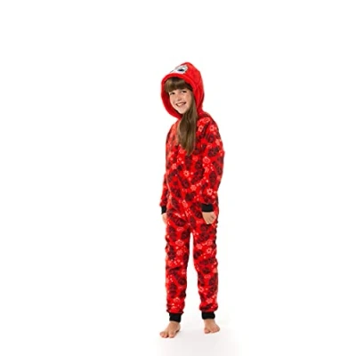 Image de L O Surprise! Grenouillère pour Filles, Pyjama en Polaire Super Doux et Confortable, Capuche 3D, Cadeau Filles! 4 à 10 Ans (3 Ans)