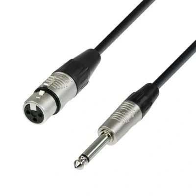 Image de Adam Hall Cables 4 STAR MFP 0600 Câble Micro REAN XLR femelle vers Jack 6,35 mm mono 6 m