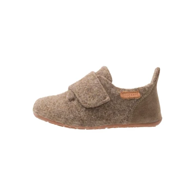 Image de Bisgaard HOME SHOE Chaussons pour enfants, Taille: 26, Camel Cuir et textile