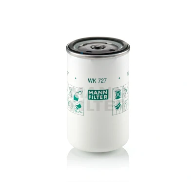 Image de MANN FILTER WK 727 Filtre à Carburant vissé RENAULT TRUCKS: Midliner, Midlum, B Camionnette/Break
