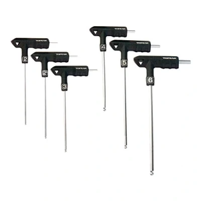 Image de Topeak T Handle DuoHex Wrench Kit Outillage, Noir