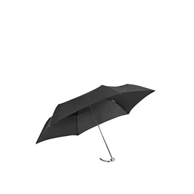 Image de SAMSONITE Rain Pro 3 Section Manual Ultra Mini Flat Parapluie Pliant, 22 cm, Noir (Black)