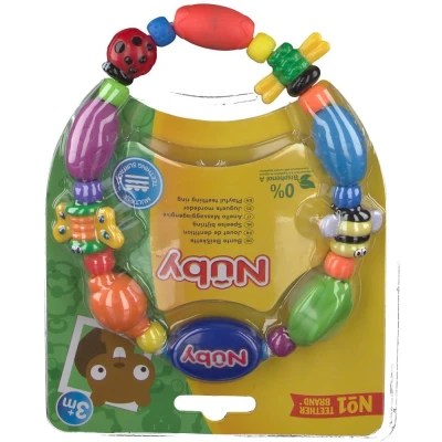 Image de Nuby Anneau de dentition rigide et souple Bug a Loop™ 3m+