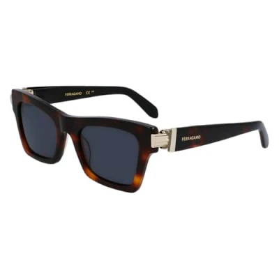 Image de Ferragamo Femme SF2013S 240 Lunettes de soleil Acétate Havane Carré Normale