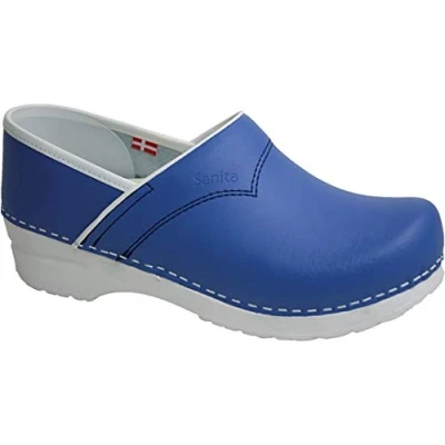 Image de Sanita 810246 Modèle 313 Flex Clog Fermeture à glissière Bleu corail Taille 46