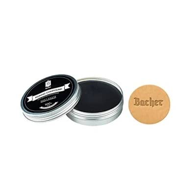 Image de BACHER Composé de Polissage Ultra fine pour Strop d’affûtage 100 g Pate avec cuir applicateur