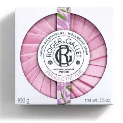 Image de Roger &amp; Gallet Savon Bienfaisant Feuille DE THÉ