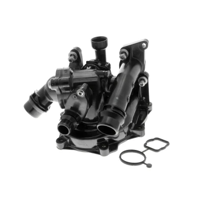 Image de VEMO V15 99 2108 Boîtier du thermostat avec joint d&#039;étanchéite Q+, Première Monte