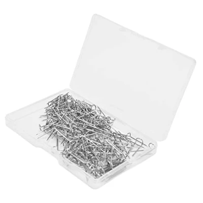 Image de 200 Pièces épingles à Fourchette Décoration de la Maison Faisant des Points Fixation Ruban Couture pour Localiser Les en Forme U Arcs Fourchettes Fondue