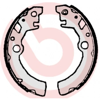 Image de BREMBO S 79 519 Mâchoires De Frein 180 26 SUZUKI: Wagon R+ II 3/5 portes, I portes