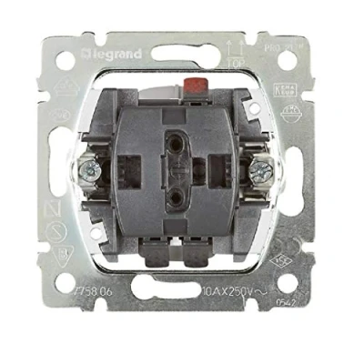 Image de Legrand Interrupteur à bascule design Ferme porte 1 broches dbpro 21, 775811