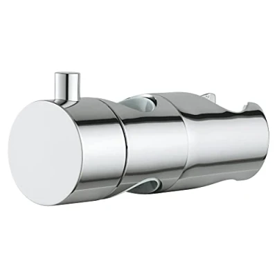 Image de GROHE Élément coulissant (patin avec support pivotant, pour le réglage en hauteur de la douchette à main, tringle douche d&#039;un diamètre 24,7 mm), chromé, 48177000, 1 pièce