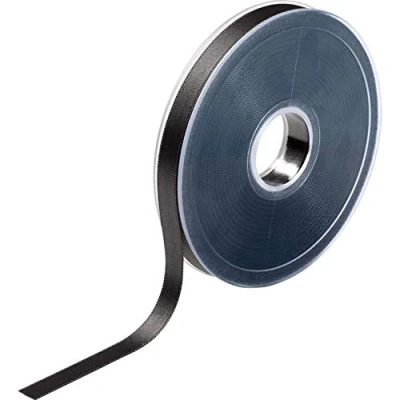 Image de Prym Ruban satin double face, 10mm, bleu acier, polyester, 10 mm