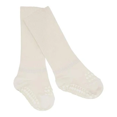 Image de GoBabyGo Chaussettes en bambou, 1 2 ans, blanc cassé