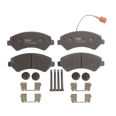 Image de TRW COTEC GDB1703 Jeu de plaquettes frein contact signal d&#039;usure inclus avec vis d&#039;étrier accessoires FIAT: Ducato III Minibus