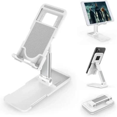 Image de Lasuki Support téléphone Tablette Pliable et réglable Portable de Table Bureau Com 518