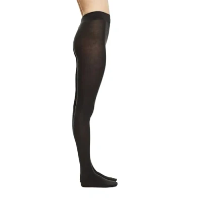 Image de Esprit Plain UNI Collants, Femme, Taille: 38 40, Black