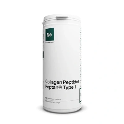 Image de Nutrielement Collagène Peptide Type 1 en poudre 500g Collagene hydrolysé Complément alimentaire Tendons, Articulations, Peau et Cheveux By Nutrimuscle