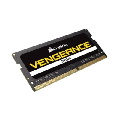Image de Corsair VENGEANCE Performance Kit de Mémoire 8 Go (1 x Go) DDR4 3200 CL22 SODIMM sans tampon pour processeurs Intel Core 11e génération, Noir
