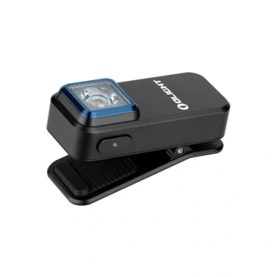 Image de OLIGHT Oclip lampe de poche à clip Source Rouge et Blanche 300lm Rechargeable avec Aspiration Magnétique Trou Suspension IPX5 Étanche Utilisée en Camping Alpinisme