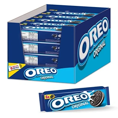 Image de Oreo Sandwich au Chocolat Biscuit Snack Pack 66g (Pack de 20 x 66g)