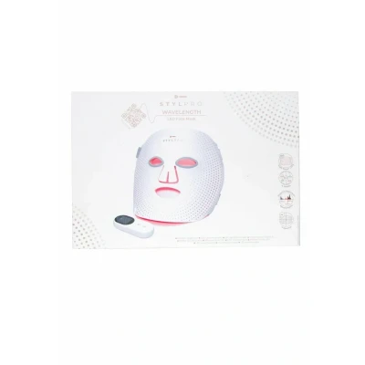 Image de STYPRO Masque facial à LED longueur d&#039;onde Soin de la peau multi mode avec lumière rouge, bleue, proche infrarouge pour les rides, imperfections Flexible, rechargeable, facile utiliser,
