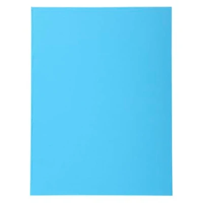 Image de EXACOMPTA Paquet de 100 chemises FOREVER en carte recyclée 220g, coloris bleu clair