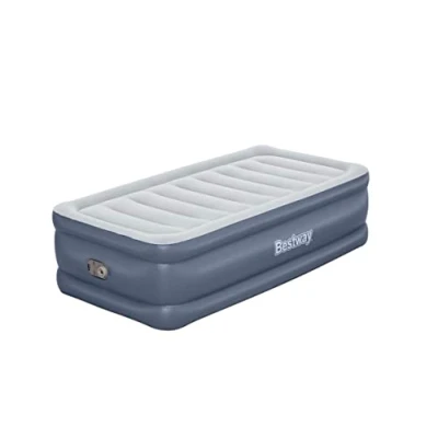 Image de lit gonflableTritech™ BESTWAY 1 place, 191 x 97 51 cm avec pompe électrique intégrée et cadre de