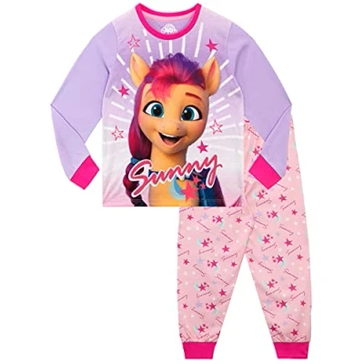 Image de My Little Pony Ensemble De Pyjamas Fille Sunny Starscout Violet 8 9 Ans