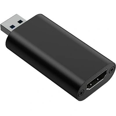 Image de 4K HDMI to USB 3.0 Video Capture Card, Cam Link Card Game Adapter Screen Record Device for Streaming, Gaming, Conference, Teaching, Live Broadcasting