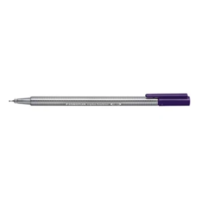 Image de Staedtler Triplus Fineliner 334 Feutre Pointe Superfine 0, 3 Mm Mauve Foncé