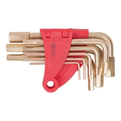 Image de KS TOOLS 963.1512 Ensemble de tournevis coudés Sans étincelles Bronze d&#039;aluminium (alliage non ferreux)
