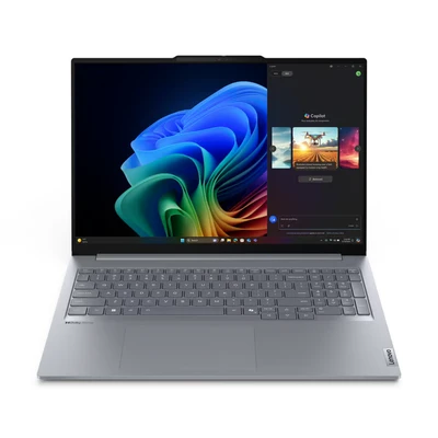 Image de Lenovo ThinkBook 16 G7 QOY Copilot+ PC Qualcomm Snapdragon X1P 42 100 Ordinateur portable 40,6 cm (16 ) WUXGA Go LPDDR5x SDRAM 512 SSD Wi Fi 7 (802.11be) Windows 11 Pro Allemand Gris Neuf