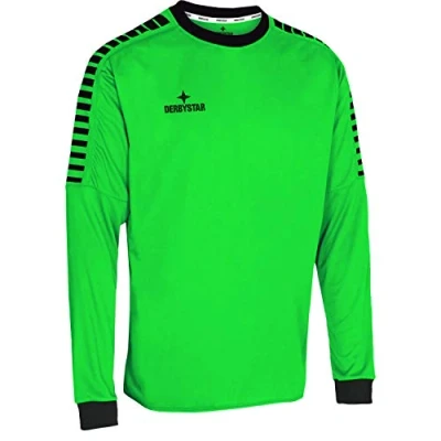 Image de Derbystar Mixte enfant Hyper Maillots De Gardien But, Gruen Schwarz, 164 EU