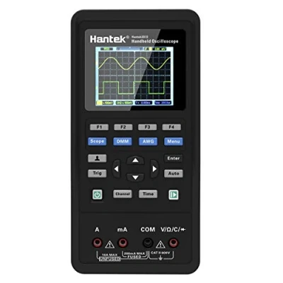 Image de Hantek 2D72 3 en 1 Numérique Oscilloscope Générateur de forme d&#039;onde Multimètre USB Portable 2 canaux 70 MHz 250 MSa/s Multifonction Testeur