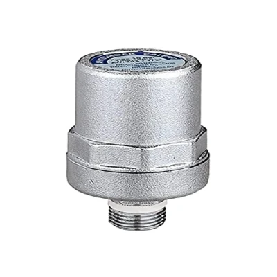Image de Caleffi 525040 ANTISHOCK Antibélier 1/2 Pouce M Corps en Laiton, Chromé