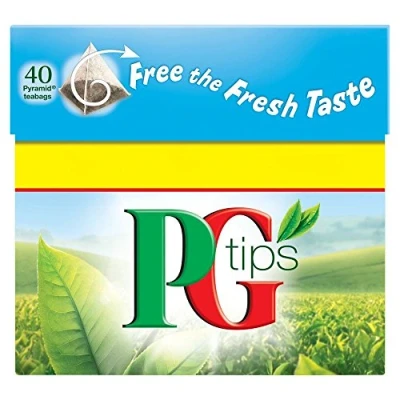 Image de PG Tips sachets de thé lot 2 boîtes 40