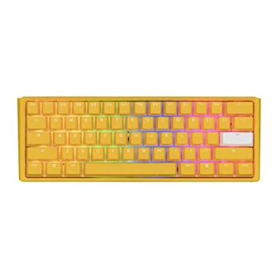 Image de Ducky One 3 Yellow Mini gaming Keyboard, RGB LED le clavier de est une véritable pépite dans mo