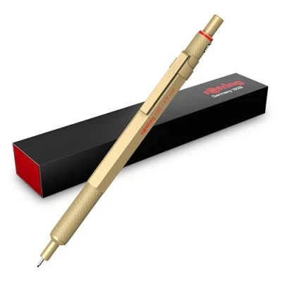 Image de Porte mine rOtring or 600 2158796 Instrument d&#039;écriture de luxe Papeterie Fabriqué en Allemagne Stylo à dessin Professionnel