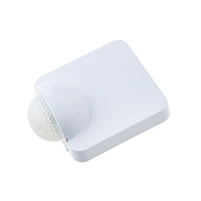 Image de HUBER Motion 80 Détecteur de mouvement infrarouge 180 intérieur/extérieur IP65 I 230 V Convient pour LED Montage en saillie Blanc