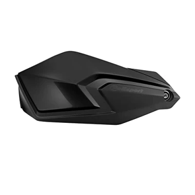 Image de POLISPORT 8308900002 Protège mains S DUAL 2 points de fixation MX Style en plastique avec kit montage inclus compatible tous les modèles motocross/enduro couleur noir