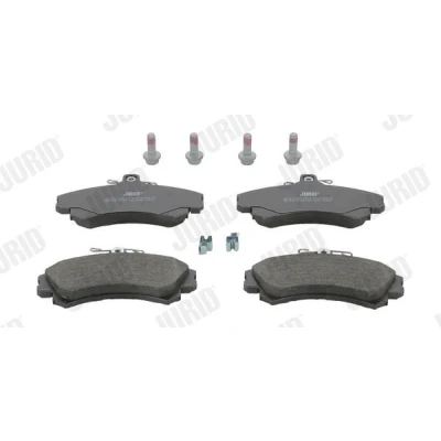 Image de JURID 571940J Jeu de plaquettes frein avec indicateur d&#039;usure accessoires MITSUBISHI: COLT 6, Space Star, Carisma 5 portes, VOLVO: V40 Break