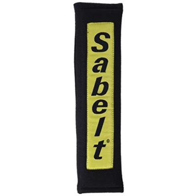 Image de Sabelt 450020/S Coussinet de ceinture noir Coton